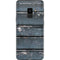 Chipped Blue Wood Galaxy S9 Skin